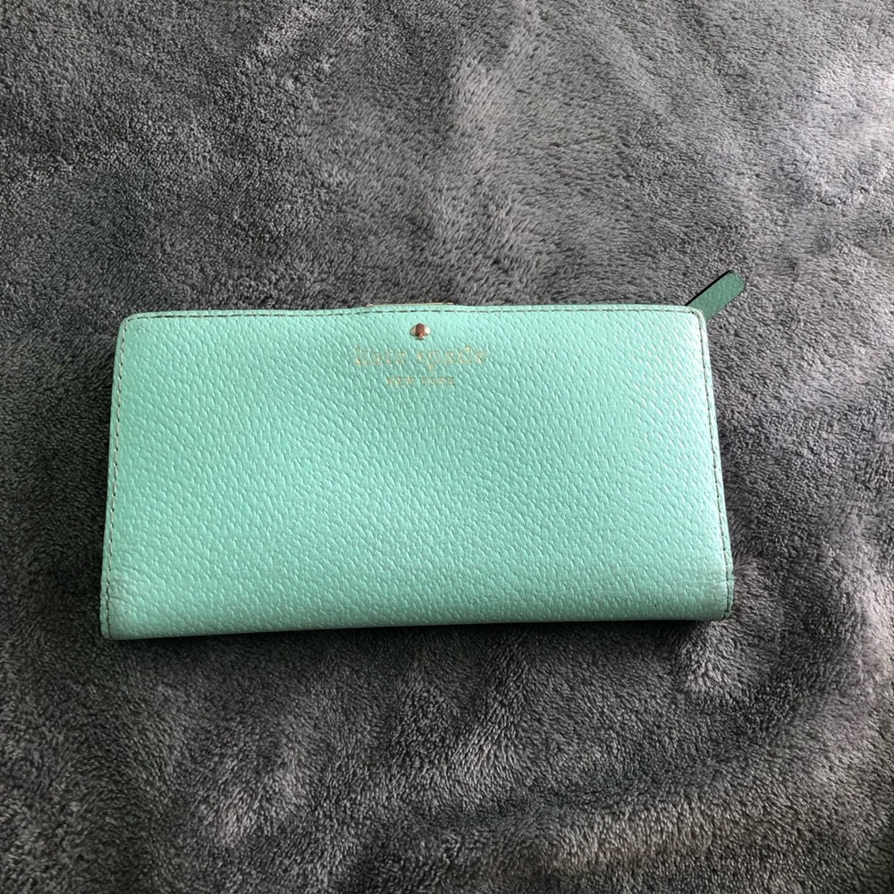 Mint Kate Spade Wallet